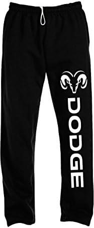 Dodge Sweatpants with Pockets, XL Black