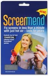 Fiberglass Screen Repair Patch Charcoal 2 Pk- (57101 00453)