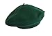 100% Wool Kelly Green Beret French Parisian Hat