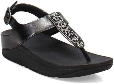 Amazon.com | Fit Flop Women's Sandals LULU JEWEL-DELUXE Leather