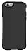 Element Case Carrying Case for iPhone 6/6s - Slim Ergonomic Protective Case with High-Impact Composite Body, Lightweight, Soft-Touch Finish, Glossy Crowns, and Shock-Absorbing Interior - Black