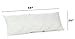Deluxe Home Bamboo Body Pillow- Extra Plush Derived Rayon Hypoallergenic Down Alternative Premium Fiber Full Body Pregnancy/Maternity Pillows - by