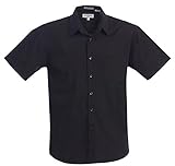 Gioberti Men's Short Sleeve Solid Dress Shirt