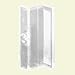 Slide-Co 194351 Swing Shower Door Handle, Clear Acrylic, 2-1/2 In. tall (2 Pack)