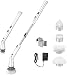 Homitt Electric Spin Scrubber Cordless Shower Scrubber Built-in 2 LG Batteries, 360 Power Bathroom Scrubber with 4 Replaceable Cleaning Brush Head and Adjustable Extension Handle for Tub, Tile, Floor primary