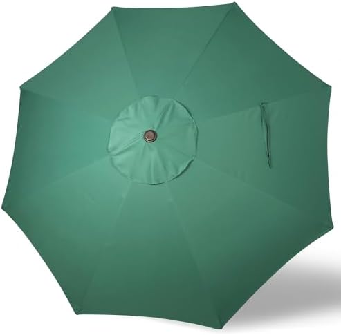 best solar patio umbrella Amazon.com : Best Choice Products 9ft Deep Square Solar Powered LED Lighted Patio  Umbrella w/Woodgrain Pattern, UV-Resistant Fabric, Hand Crank