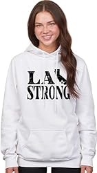 Go All Out X-Large White Women LA Strong Los
