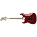 Squier by Fender Stratocaster Beginner Electric Guitar Pack with Frontman 15G Amplifier - Candy Apple Red Finish - HSS