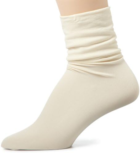 Capezio New York Women's Solid Opaque Anklet, Pristine, One Size