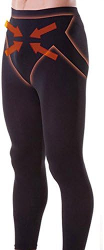 Compression Pantyhose Tights for Man New Design Black Color K73 (Medium, Black)