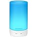 InnoGear USB Aromatherapy Essential Oil Diffuser Portable Aroma Humidifier with 7 Colorful LED Lights for Office Home Car Vehicle Travel, White