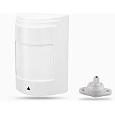 Wired Passive Infrared Motion Sensor &ndash; Dual PIR Detector with 12V High-Decibel Alarm for Home Security, Ideal for, Bedrooms &amp; Living Rooms