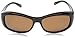 Solar Shield Sammy Polarized Rectangular Sunglasses, Tortoise, 51 mm