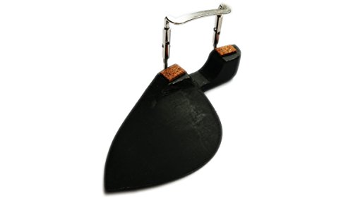 Actopus Black 4/4 Violin Chinrest with Bracket Violon Chin Rest Accessories Pad