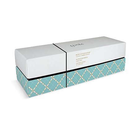 Lucia Gift Set (Body Lotion and Soap), Watercress, 1.1 Ounce