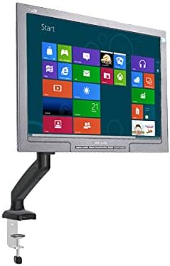 DRALL INSTRUMENTS Laptop Table Mount with Adapter Plate for Notebook Netbook Model: LT12-IP3B, Black - Image 4