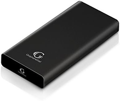 GrapheneFast 10000 mAh quick re-charge Graphene battery technology Power Bank for iPhone, iPad Samsung Galaxy and more