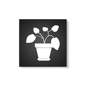 Framed Canvas Wall Art for Living Room, Bedroom Abstract Trees Canvas Prints for Home Decoration Ready to Hang - 16x16 inches