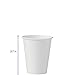 Solo 378W-2050 8 oz White SSP Paper Hot Cup (Case of 1000)