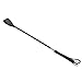 Carinloing Black Role Play Elegant Handmade Sports Body Harness Leather Handle Flirting Long Whip (black2) (black1)