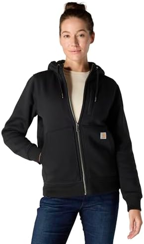 Amazon.com: Carhartt Womens Sandstone Artic Jacket, Black, X-Small