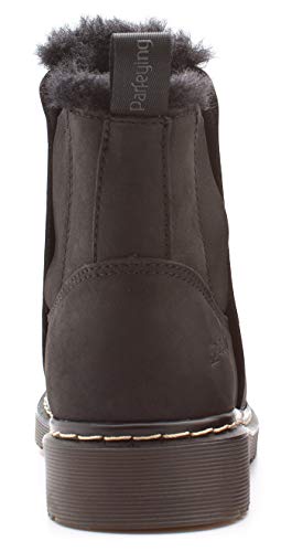 Parfeying-Womens-Jacline-Waterproof-Leather-Merino-Wool-Lining-Chelsea-Snow-Boot