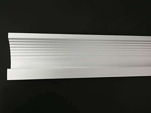 Hanks 71X16mm LED Drywall Aluminum Channel,Recessed Wall Channel to Replace Wall Foot Line for 10mm Strip Light (10x1m（DP-7116）) - Thumbnail 3