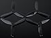 Tri-Blades 5045 V2 Propeller (8 Sets, 16CW, 16CCW) 5 Inch 3 Blades 5045x3 Indestructible Durable Powerful Balanced Light Props for Drone By XSOUL - MIX COLOR