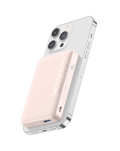 Anker Magnetic Power Bank 10,000mAh, Wireless Portable Charger
