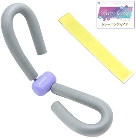 Pinoah ディアーアントラー エクササイズバンド トレーニング ガイド付き 内転筋 器具 太もも ダイエット器具 内股 胸筋 筋トレ チューブ