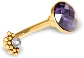 Belly Ring - Surgical Steel Belly Jewelry, Navel Ring Short