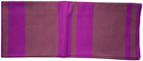 Checkered Lungi Sarong purple with Strips