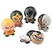 DC Comic Super Heroes Buildable mini figurines. Set of 6