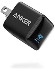 USB C Charger, Anker Nano Charger PIQ 3.0 Durable Compact Fast Charger, PowerPort III for iPhone 12/12 Mini/12 Pro/12 Pro Max/11, Galaxy, Pixel 4/3, iPad Pro (Cable Not Included)