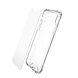 Luvvitt iPhone XR Case and Tempered Glass Screen Protector Set Crystal View Cover with Shockproof Slim TPU Scratch Resistant Silicone Gel Cover for 6.1