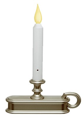 Xodus Innovations FPC1225P Battery Operated LED Sensor Window Candle - Quantity 18