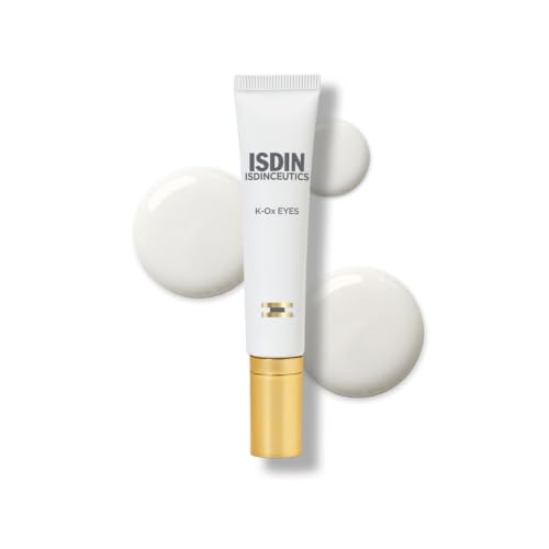 ISDIN Isdinceutics K-Ox Eyes (15 ml) | Creme Contour des Yeux | Élimine Poches et Cernes | Applicateur en Ceramique Effet Froid