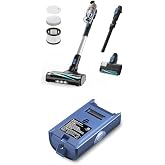 LEVOIT LVAC-300 Cordless Vacuum Cleaner &amp; Replacement Battery, Up to 120 Mins, Powerful Suction, Mini Motorized Brush, Tangle-Resistant Design, for Carpet, Hard Floor, Pet Hair