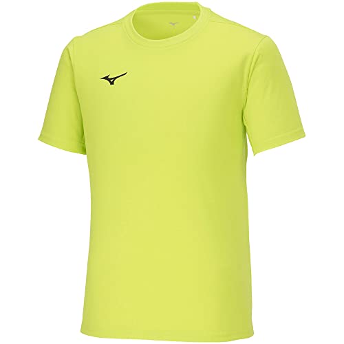[ミズノ] トレーニングウェア 半袖Tシャツ 吸汗速乾 32MAA156 ボーイズ ライムグリーン 110