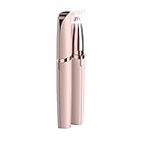 Electric Flawless Brows Eyebrow Hair Remover,Women's Painless Hair Remover for Nose, Eyebrow Hair, Face Lip, Flawless touch finishing As Seen On TV, Blush (pink)