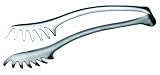 Piazza 12-Inch Long Buffet Spaghetti Tong, Stainless Steel