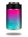 Smooth Fades Neon Teal Hot Pink - Decal Style Skin Wrap fits Yeti Rambler Colster and RTIC Can (Cooler NOT Included)