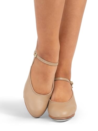 Capezio womens Jr. Footlight Tap Shoe, Caramel, 8 W US