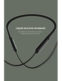 Auriculares Bluetooth V4.2 Magnéticos Auriculares 8H Playtime Wireless Deportivos Auriculares con Mic (Aptx Sonido Estéreo, IPX5 Impermeable, CVC6.0 Cancelación de Ruido, Diseño de Metal Auriculares para Correr