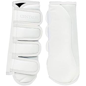 Centaur Classic Dressage Boots Horse White