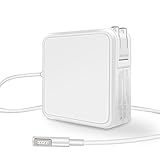 Macbook Pro Charger, 60W Magsafe L-Tip Power Adapter Replacement Charger for Apple Macbook Pro 13 inch A1181 A1278 A1184 A1330 A1342 A1344 (White)