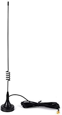 TWAYRDIO Magnetic Base SMA-Female Antenna, 14 inches VHF 136-174Mhz for Baofeng Kenwood Walkie Talkie