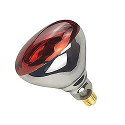BONGBADA 2 Pack 250W Heat Lamp Red Infrared Bulbs