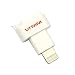 iNINJA(TM) Dock Extender Adapter Male to Female for iPhone 6,6s Plus,iPhone 5 5s Ipad 4 Ipad Mini Ipad,White