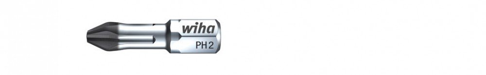 Wiha Bit Diamond 25 mm with Torsion Zone Phillips 1/4 Inch (21194) PH2